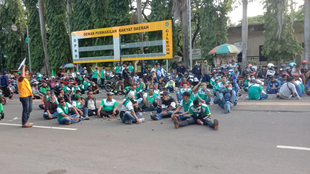 Demo Buruh di Cilegon