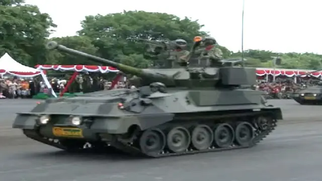 [VIDEO] HUT ke-65 Kodam V/Brawijaya TNI AD Pameran Alutsista