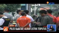 Akibat ledakan yang merusak lima ruko, kawasan disekitarnya masih terpasang garis polisi dan aliran listrik di kawasan ini pun diputus sementara.