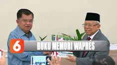 Pemberian buku memori jabatan wakil presiden RI dari JK ini sebagai tanda tugas yang berkelanjutan dari wakil presiden sebelumnya.