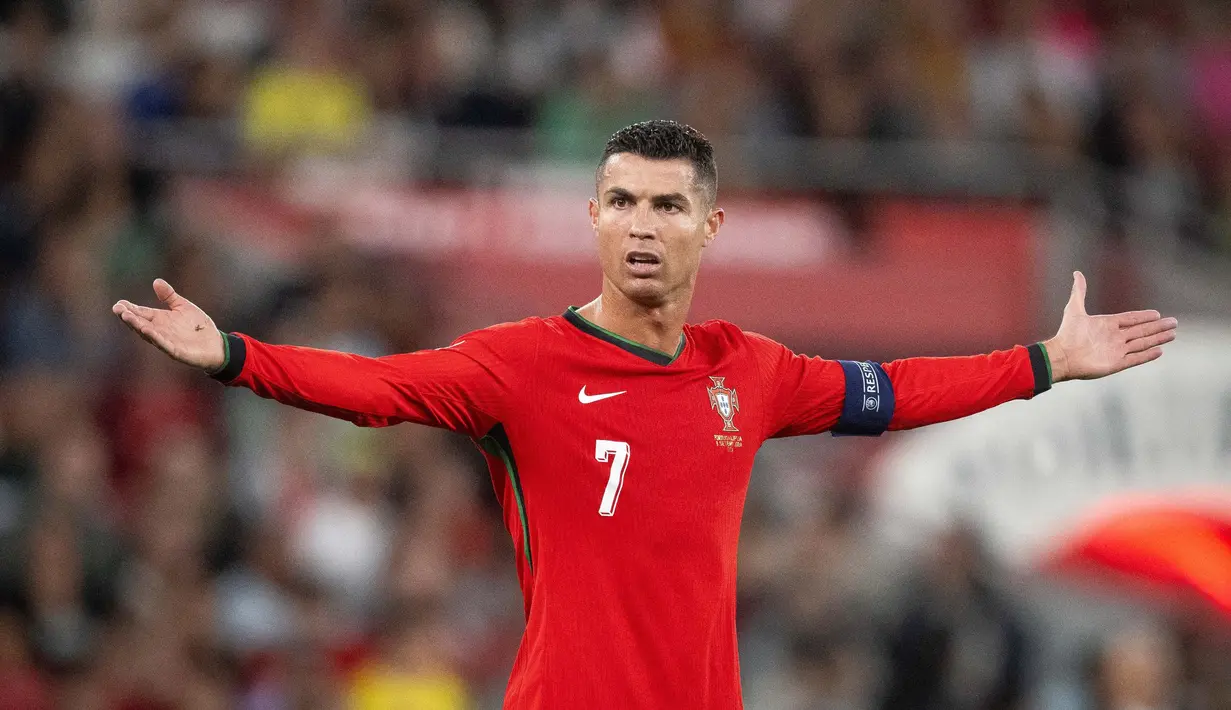 Kemenangan atas Skotlandia membawa Portugal ke puncak klasemen League A Grup 1 dengan enam poin dari dua pertandingan. (Patricia DE MELO MOREIRA/AFP)