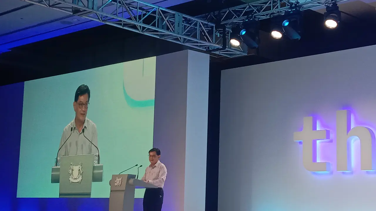 Wakil Perdana Menteri sekaligus Menteri Koordinator Bidang Kebijakan Ekonomi Singapura, Heng Swee Keat. Liputan6.com/Maulandy