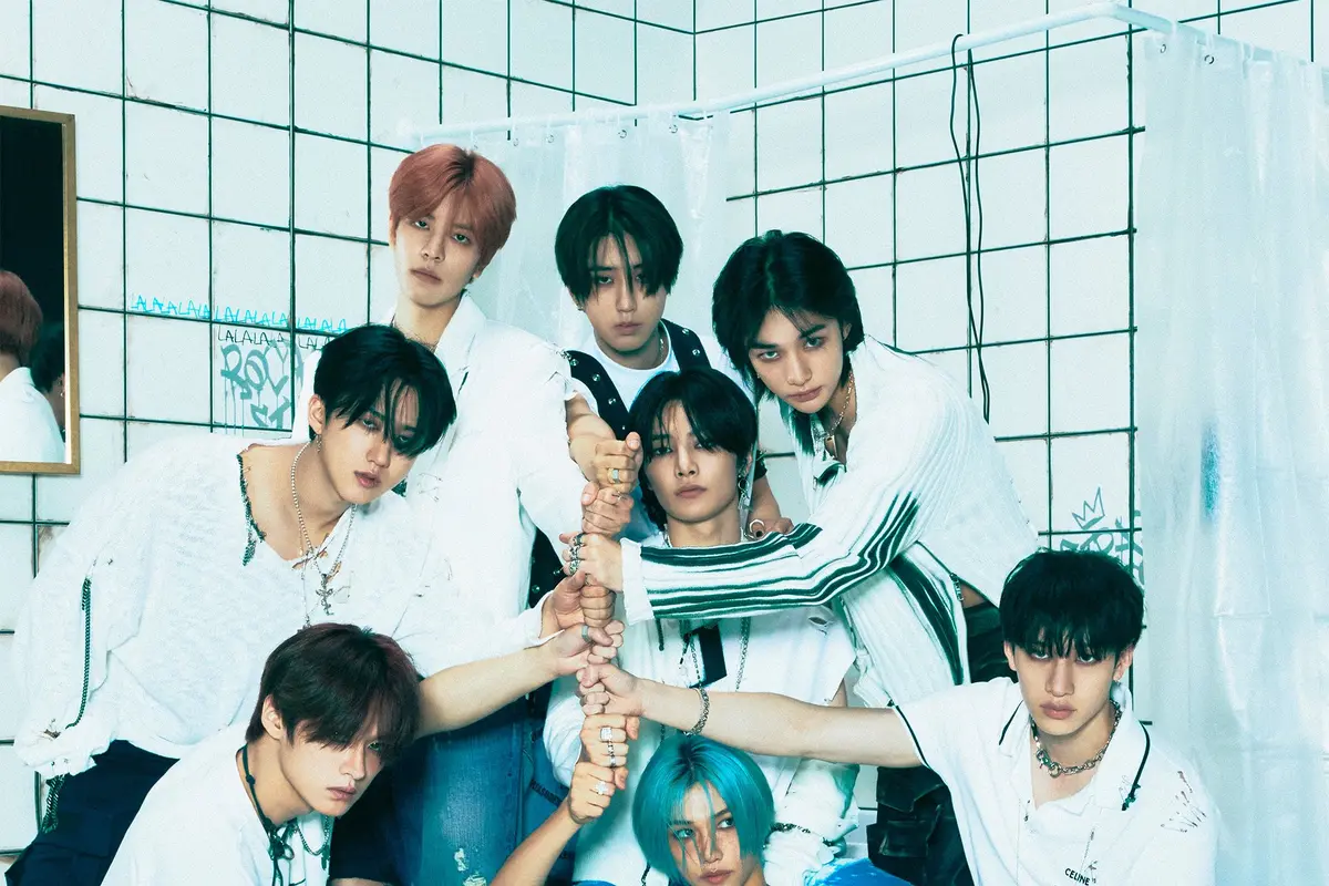 Stray Kids. (JYP Entertainment via Soompi)