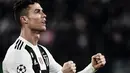 4. Cristiano Ronaldo (Juventus) - 19 gol dan 8 assist (AFP/Marco Bertorello)