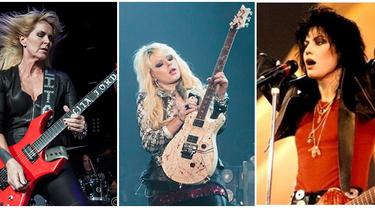 Rock A Bye Baby 5 Gitaris Perempuan Dunia Dengan Cabikan Gitar Paling Dahsyat Lifestyle Fimela Com