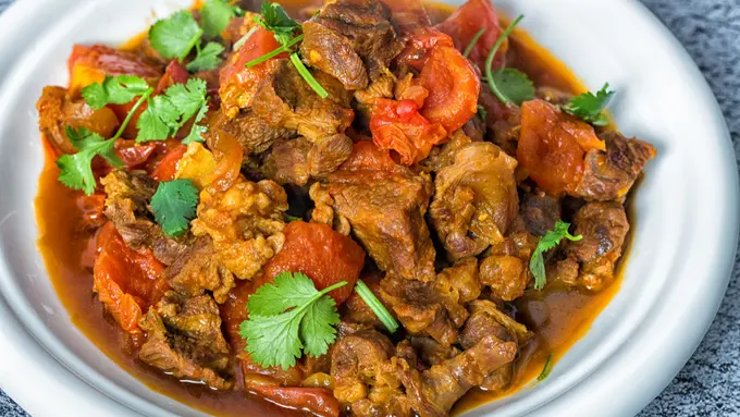 oseng daging pedas manis