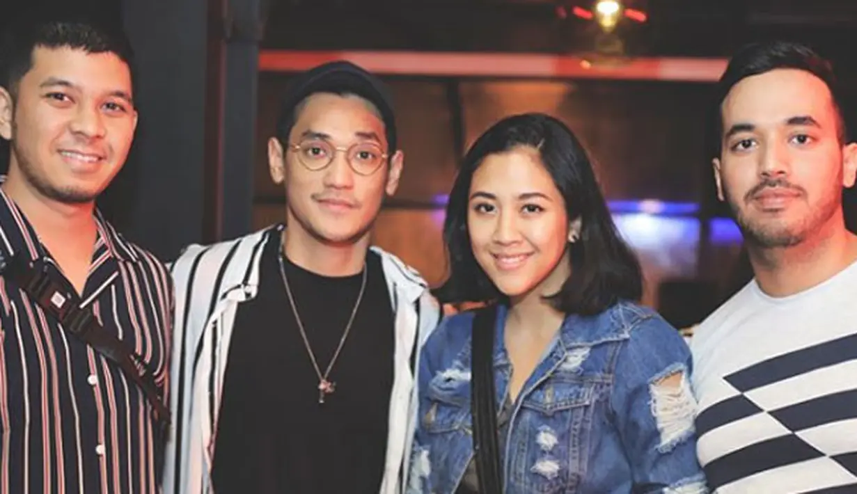 Tidak ketinggalan para sahabat yang selalu setia dengan Afgan, salah satunya adalah Sherina. Foto: instagram.com/afgansyah.reza)