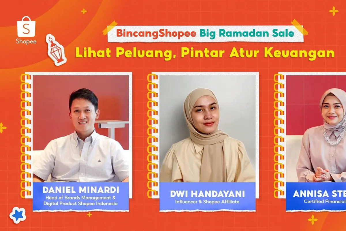BincangShopee Big Ramadan Sale: Kupas Tuntas Alokasi Keuangan di Bulan Suci bareng Dwi Handayani dan Annisa Steviani