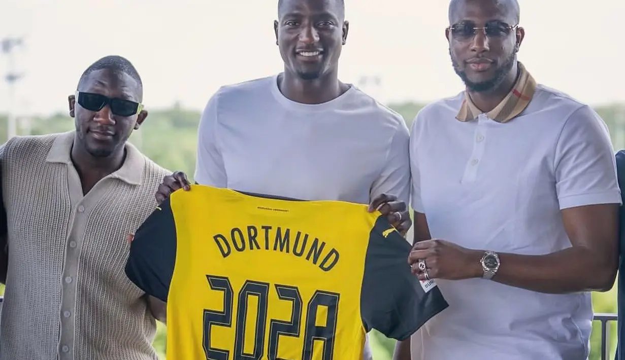 Kepindahan Guirassy ke Dortmund sempat terancam gagal. Pasalnya, pihak Der BVB menemukan adanya cedera di lutut Guirassy ketika sang pemain tengah menjalani tes medis. (FOTO: instagram.com/guirassy19off/)
