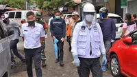 Kasus Covid-19 Meningkat, Wali Kota Manado Pantau Rekayasa Pasar Pinasungkulan
