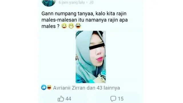 Status Facebook 5 Cewek Ini Bikin Bingung, Jadi Geregetan