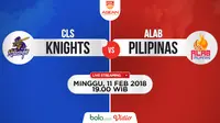 CLS Knights Vs Alab Pilipinas Leg 2 (Bola.com/Adreanus Titus)