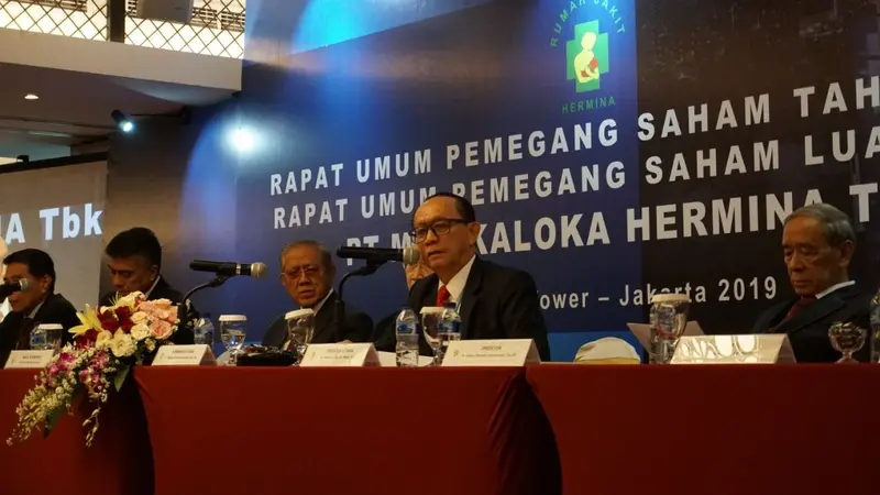 PT Medikaloka Hermina Tbk menyelenggarakan Rapat Umum Pemegang Saham (RUPS) Tahunan 2018 sekaligus RUPS Luar Biasa untuk pertama kalinya sebagai perusahaan terbuka setelah saham Hermina tercatat di BEI pada 16 Mei 2018.