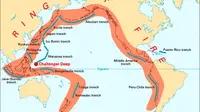 Indonesia Ring of Fire (Wikipedia)