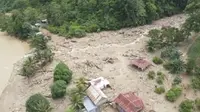 Dampak banjir bandang di Mamuju (Foto: Liputan6.com/Istimewa)