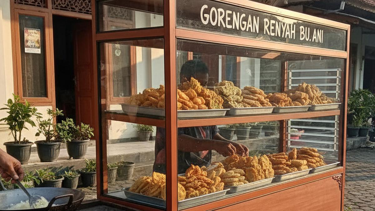 7 Desain Etalase untuk Jual Gorengan di Depan Rumah, Bikin Jualan Tampak Rapi dan Bersih