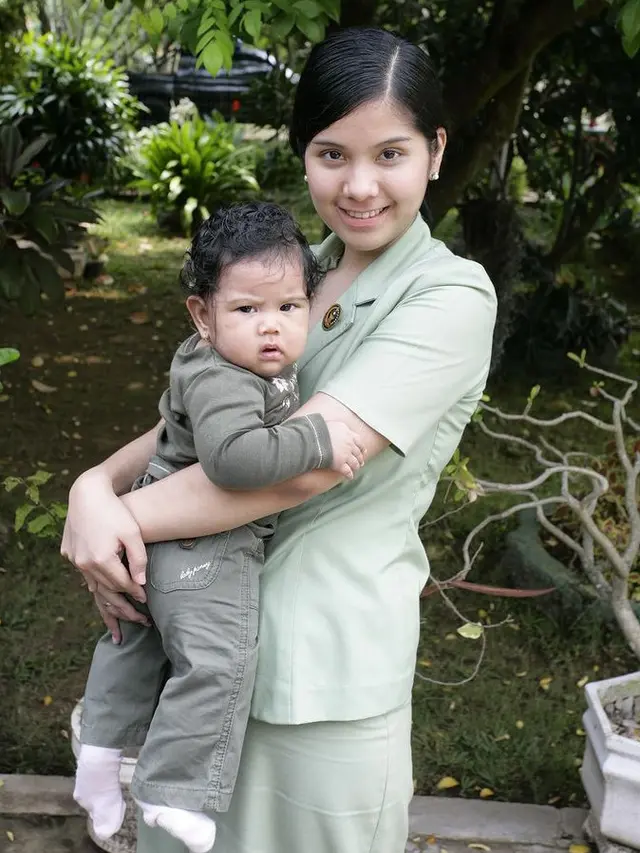 Potret Annisa Pohan saat Menjadi Ibu Persit. [@annisayudhoyono]