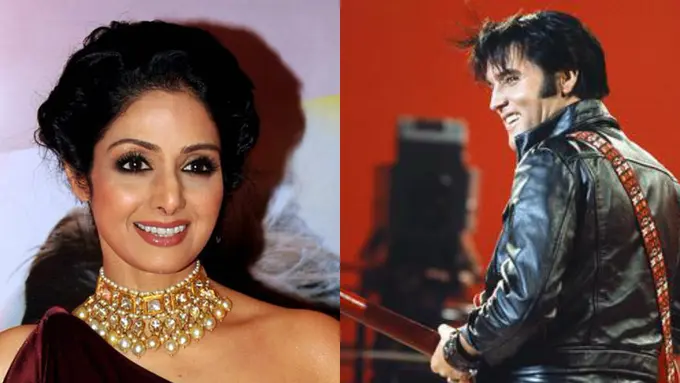 [Bintang] Sridevi dan Elvis Presley