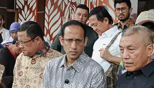 Nadiem Bandingkan Penahanannya dengan Febrie Adriansyah, Singgung Borgol dan Rompi