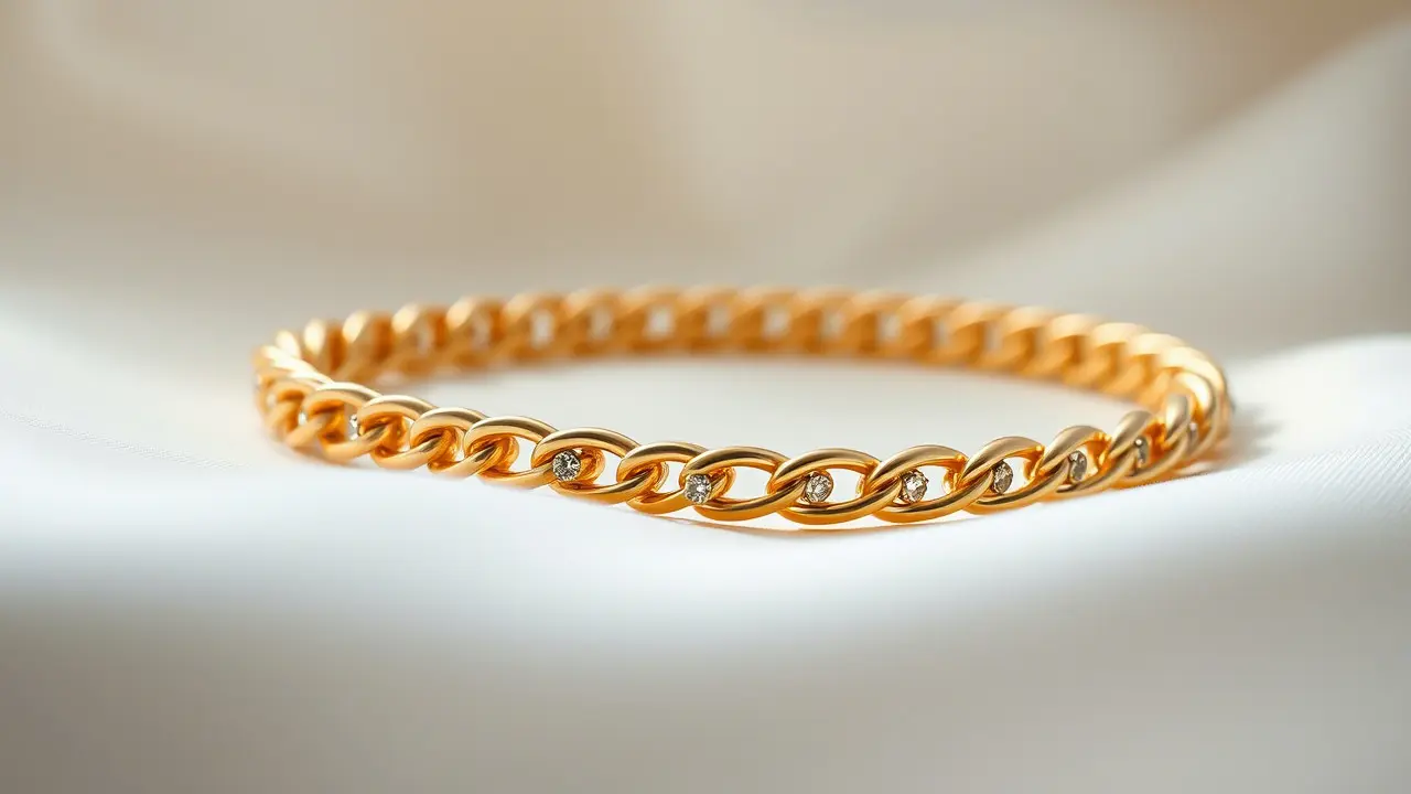Diamond Chain Bracelet