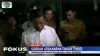 Mensos sekaligus memberikan bantuan sosial bagi para korban, berupa makanan, obat-obatan, serta pakaian.