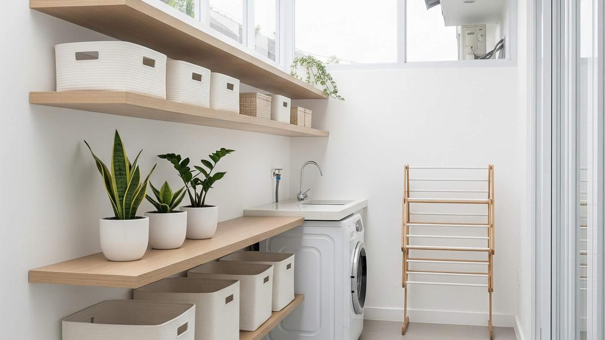 10 Ide Halaman Belakang Rumah Jadi Tempat Cuci dan Jemur Estetik, Fungsional dan Menawan