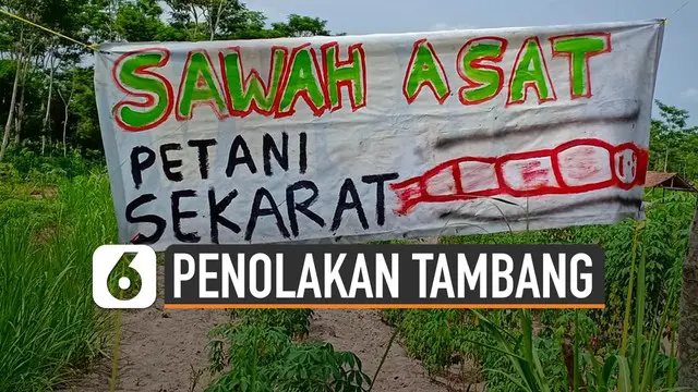 VIDEO: Bentuk Penolakan Warga Klaten pada Excavator Tambang Pasir