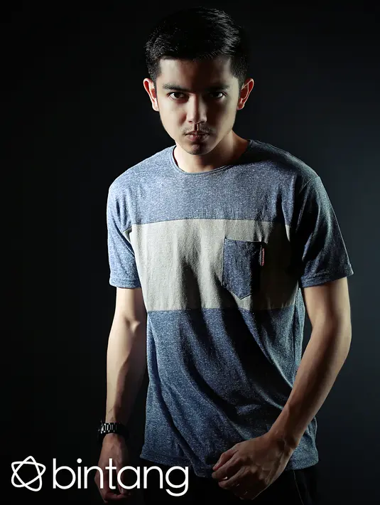 Nicky Tirta mengawali kariernya di dunia entertaniment dari dunia modeling. (Galih W. Satria/Bintang.com)