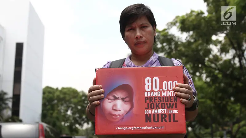 Datangi KSP, Koalisi Save Ibu Nuril Minta Jokowi Beri Amnesti