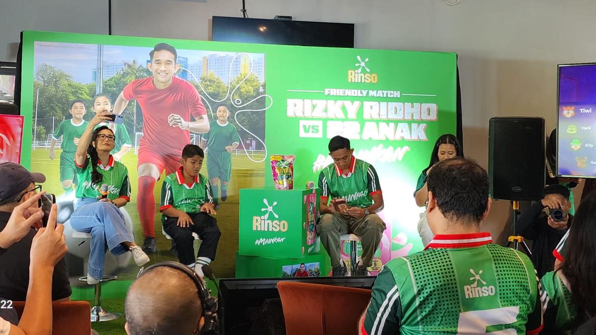 Lewat “Mainkan”, Rizky Ridho Dukung Pembinaan Sepak Bola Akar Rumput