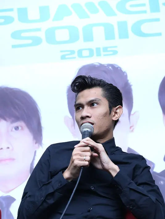 Meski merasa sedikit khawatir karena menjadi satu-satunya band dari Indonesia, The Changcuters akan menyajikan pernampilan yang terbaik. (Galih W. Satria/Bintang.com)