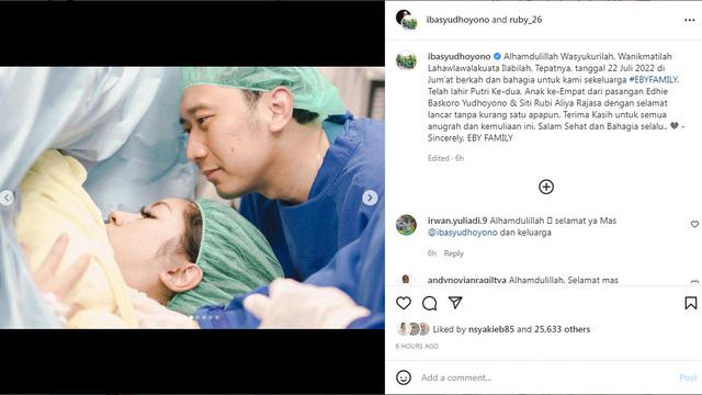 Ibas Yudhoyono dikaruniai anak keempat