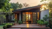 7 Tips Desain Rumah Kayu Modern Bernuansa Islami, Sejuk dan Menenangkan