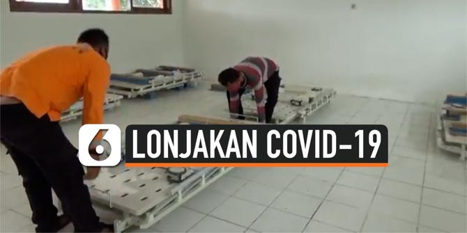 VIDEO: Kasus Covid-19 Melonjak, Gedung SD di Magetan Jadi Tempat Isolasi