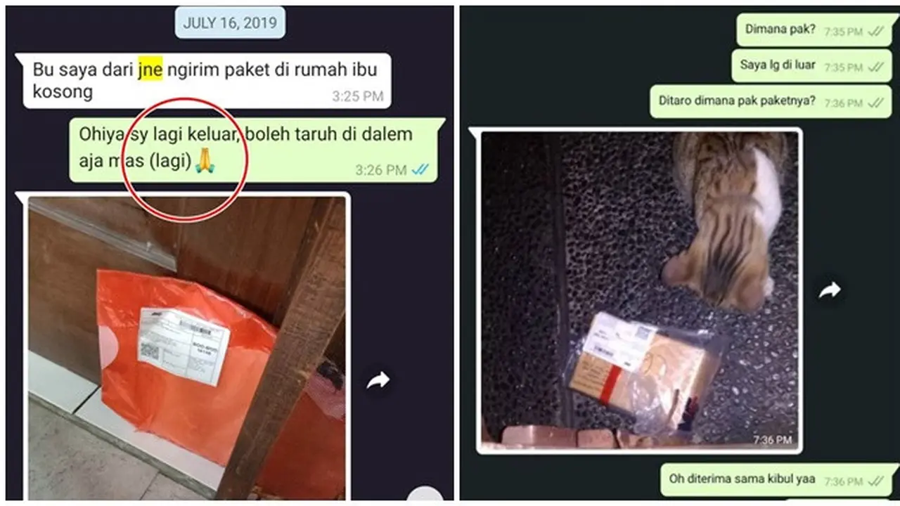 Obrolan Lucu Kurir Dengan Pelanggan Ini Bikin Senyum-Senyum