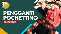 Berita video spotlight kali ini membahas tentang kandidat pengganti Mauricio Pochettino di Chelsea.