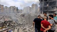 Militer Israel mengatakan pada 7 Oktober 2024, mereka mengerahkan satu divisi lagi untuk berpartisipasi dalam operasi di Lebanon. (Foto oleh AFP)