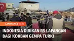 Emergency Medical Team Indonesia mendirikan rumah sakit lapangan di wilayah Hassa Provinsi Hatay Turki. Rumah sakit lapangan ini akan menjadi pusat penanganan kesehatan bagi korban selamat gempa Turki.