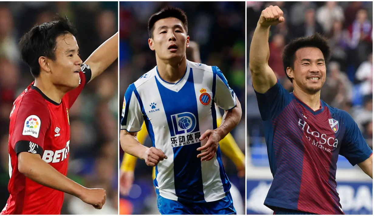 Liga Spanyol merupakan salah satu magnet bagi para pesepak bola dunia untuk menunjukan kebolehannya, termasuk para pemain dari benua Asia. Berikut adalah tiga pemain Asia yang mampu tampil mengesankan musim ini, baik di LaLiga Santander dan LaLiga SmartBank.
