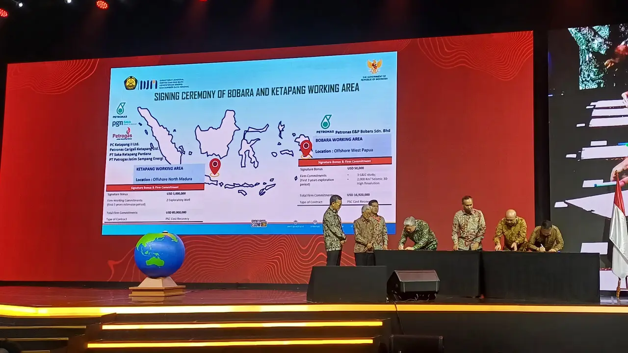 Kontrak Bagi Hasil WK Bobara dan Ketapang Raih Investasi Rp 1,5 Triliun