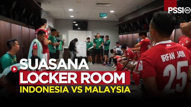 Berita video suasana locker room saat Timnas Indonesia vs Malaysia di Piala AFF
