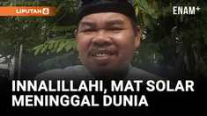 Kabar duka datang dari dunia hiburan Tanah Air. Komedian Nasrullah atau yang lebih dikenal sebagai Mat Solar meninggal dunia pada Senin malam setelah menjalani perawatan di RS Pondok Indah, Jakarta Selatan.