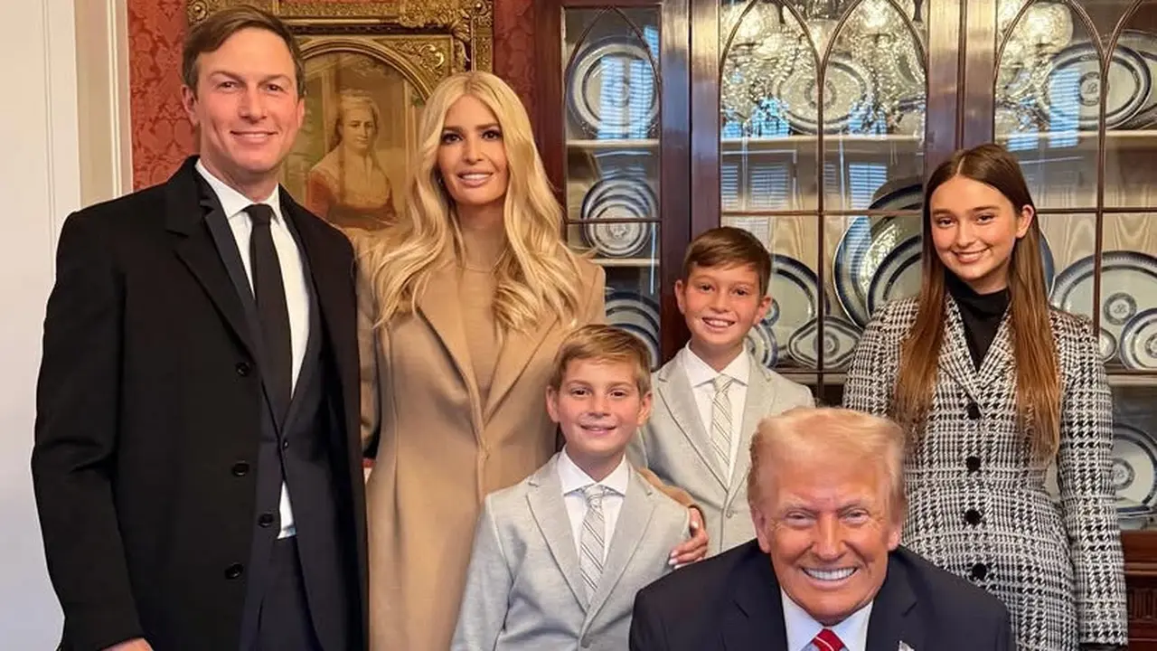Potret Tampilan Putri dan Cucu Donald Trump,  Ivanka Trump dan Arabella Rose