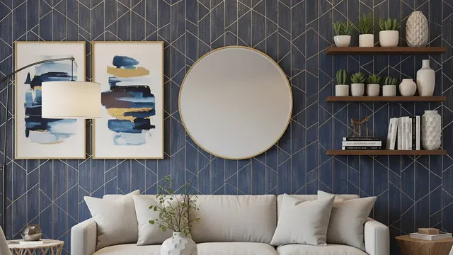 Hiasan Tembok Rumah agar Terlihat Penuh dan Indah (Image by Gemini AI)