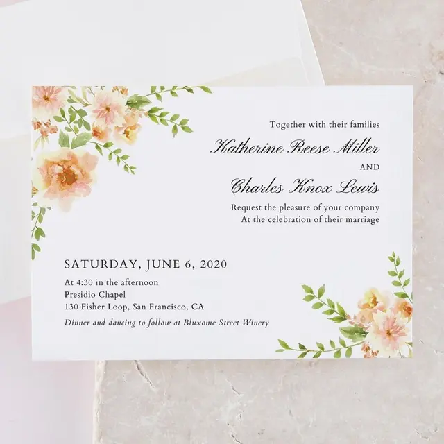 Inspirasi Undangan Pernikahan