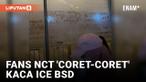 Fans NCT 127 'Coret-coret' Kaca ICE BSD