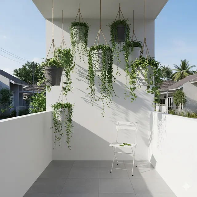 Desain Teras Rumah 1 Meter