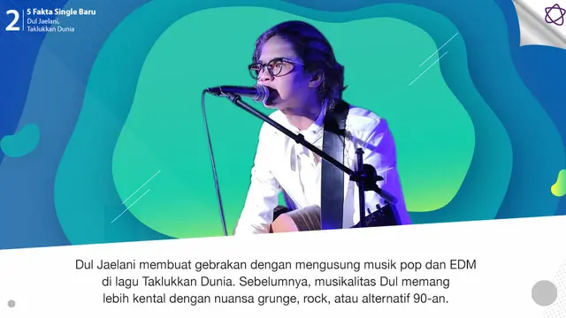 [Bintang] 5 Fakta Single Baru Dul Jaelani, Taklukkan Dunia