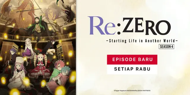 Sinopsis Re:ZERO - Starting Life in Another World Season 4 Part 2 di Vidio: Anime Penuh Misteri dan Petualangan