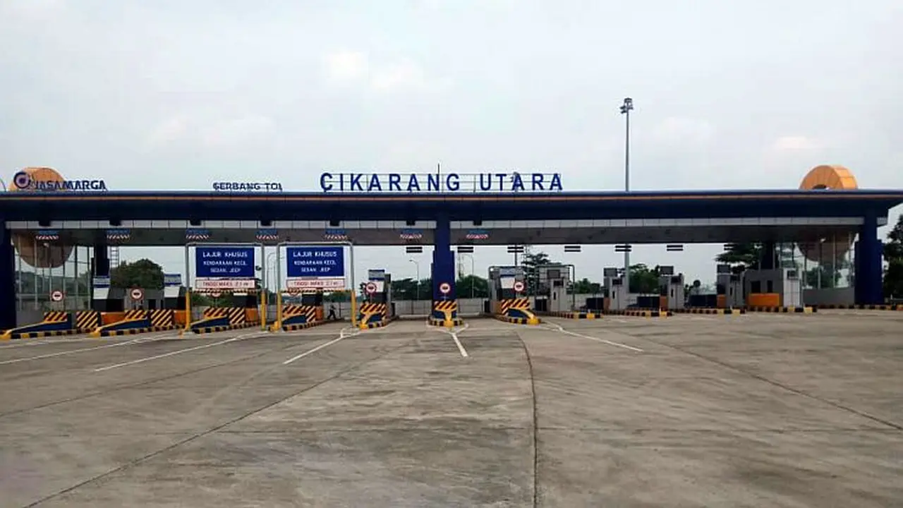 Gerbang Tol Cikarang Utara. (Dok Kementerian PUPR)